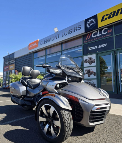 Spyder F3T 2016 dépôt vente occasion clermont loisirs à cournon d'auvergne 63 moto 3 roues