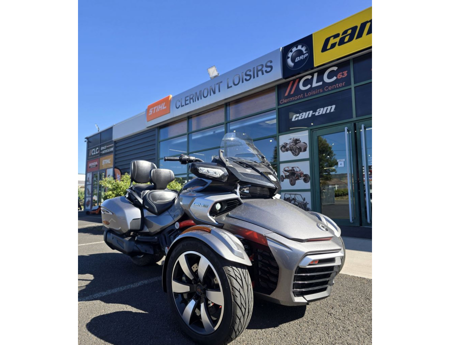 Spyder F3T 2016 dépôt vente occasion clermont loisirs à cournon d'auvergne 63 moto 3 roues