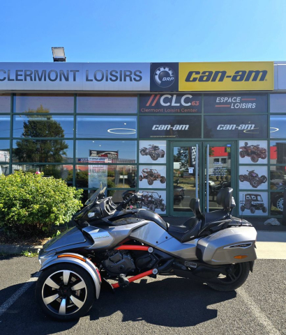Spyder F3T 2016 dépôt vente occasion clermont loisirs à cournon d'auvergne 63 moto 3 roues