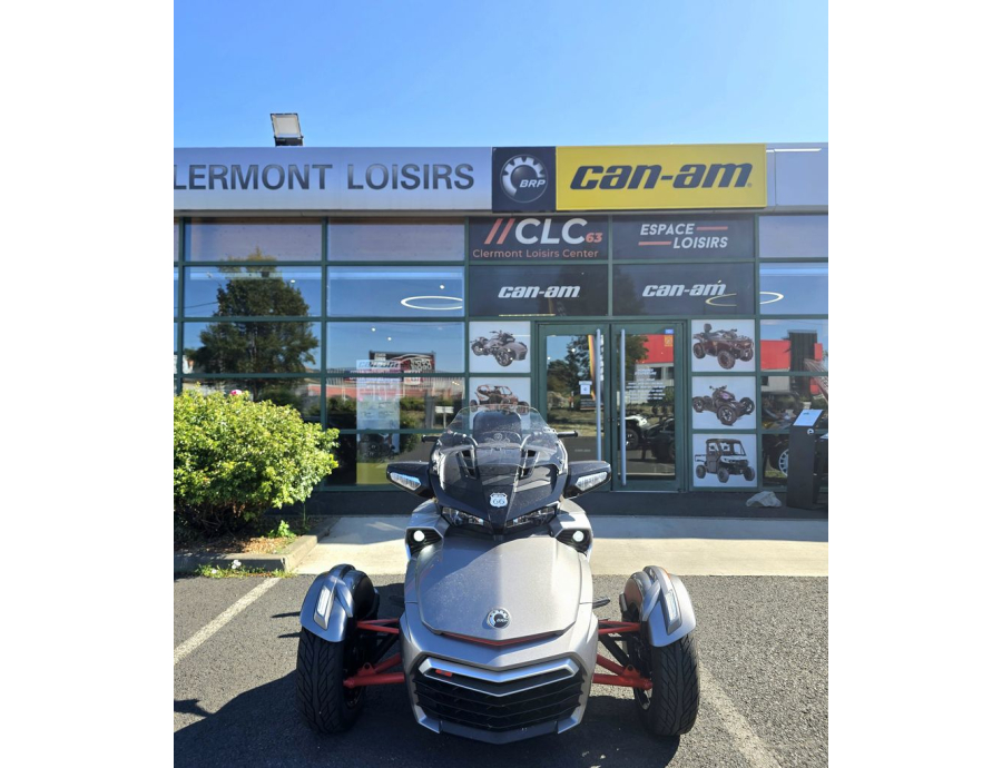 Spyder F3T 2016 dépôt vente occasion clermont loisirs à cournon d'auvergne 63 moto 3 roues
