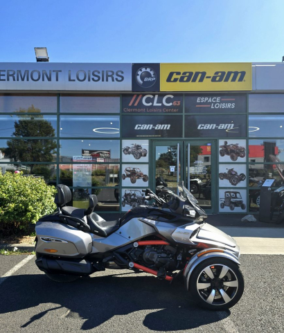 Spyder F3T 2016 dépôt vente occasion clermont loisirs à cournon d'auvergne 63 moto 3 roues