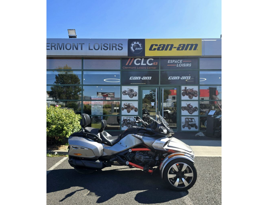 Spyder F3T 2016 dépôt vente occasion clermont loisirs à cournon d'auvergne 63 moto 3 roues