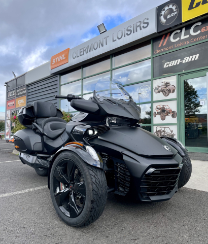Can am spyder f3 limited noir 2024 dépôt vente clermont loisirs moto 3 roues clermont ferrand spécialiste premium