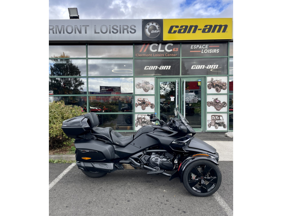 Can am spyder f3 limited noir 2024 dépôt vente clermont loisirs moto 3 roues clermont ferrand spécialiste premium