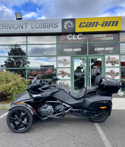 Can am spyder f3 limited noir 2024 dépôt vente clermont loisirs moto 3 roues clermont ferrand spécialiste premium