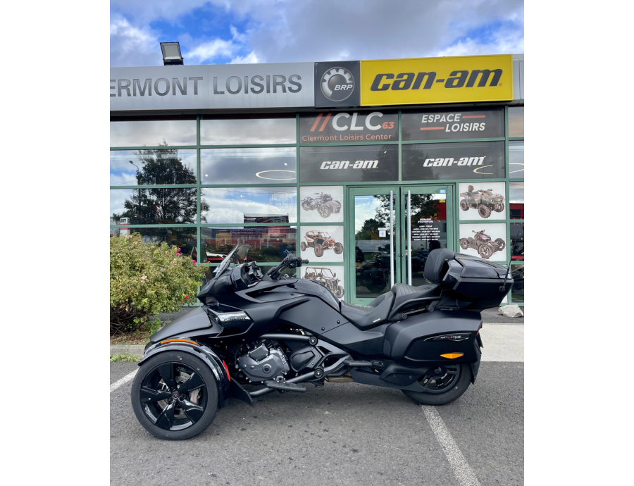 Can am spyder f3 limited noir 2024 dépôt vente clermont loisirs moto 3 roues clermont ferrand spécialiste premium