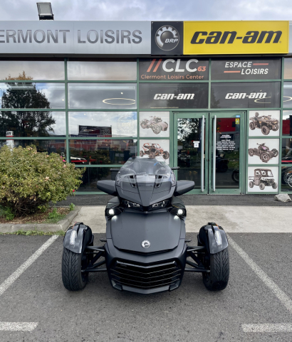 Can am spyder f3 limited noir 2024 dépôt vente clermont loisirs moto 3 roues clermont ferrand spécialiste premium