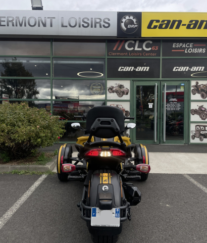 Spyder F3 S Can am occasion premium neuf clermont ferrand loisirs auvergne moto 3 roues jaune sport performance