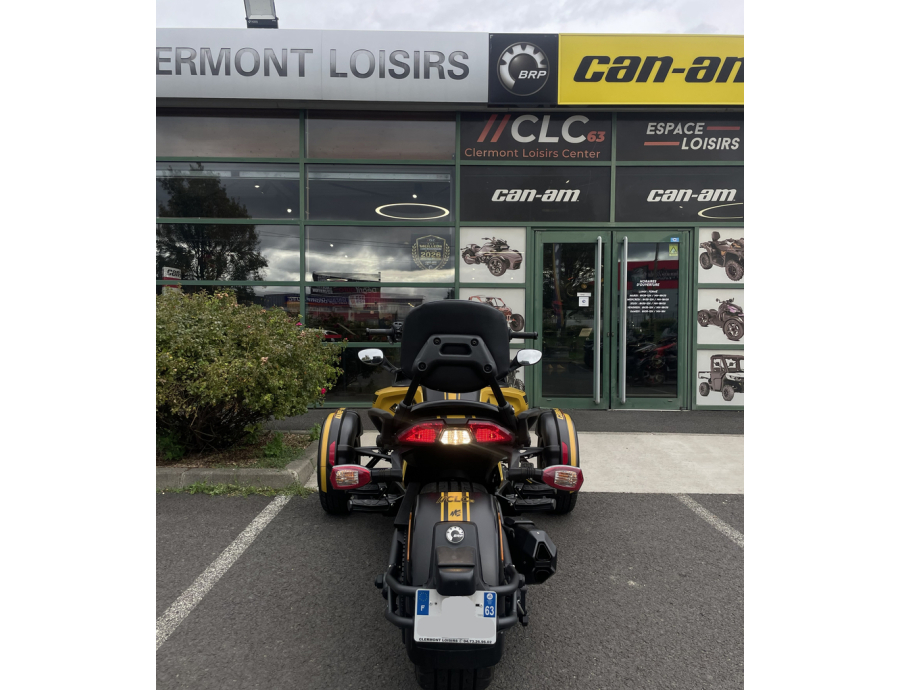 Spyder F3 S Can am occasion premium neuf clermont ferrand loisirs auvergne moto 3 roues jaune sport performance