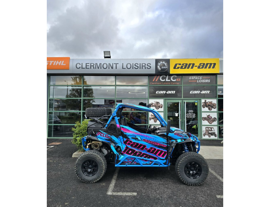 Maverick sport 1000R ABS T 2025 de direction clermont loisirs occasion buggy à clermont ferrand quad