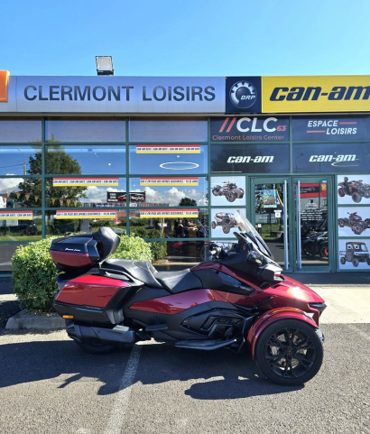 Can-Am Spyder RT 2021 rouge dépot vente clermont loisirs à clermont ferrand