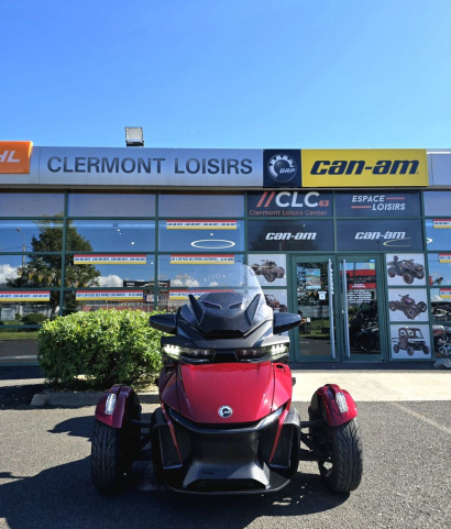 Can-Am Spyder RT 2021 rouge dépot vente clermont loisirs à clermont ferrand