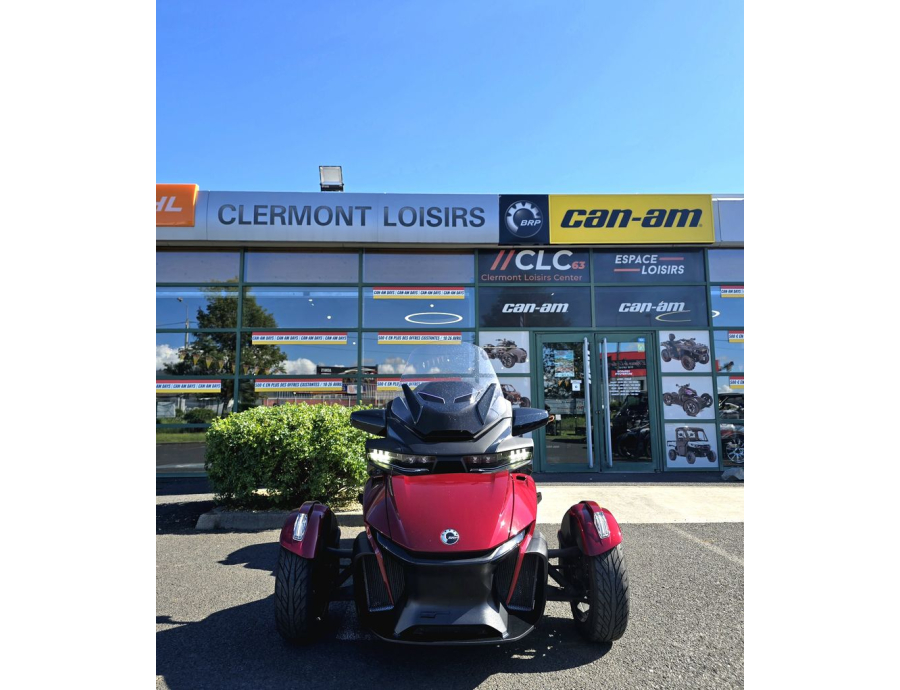 Can-Am Spyder RT 2021 rouge dépot vente clermont loisirs à clermont ferrand