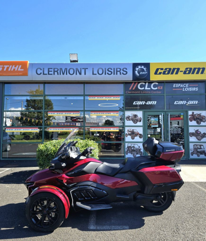 Can-Am Spyder RT 2021 rouge dépot vente clermont loisirs à clermont ferrand