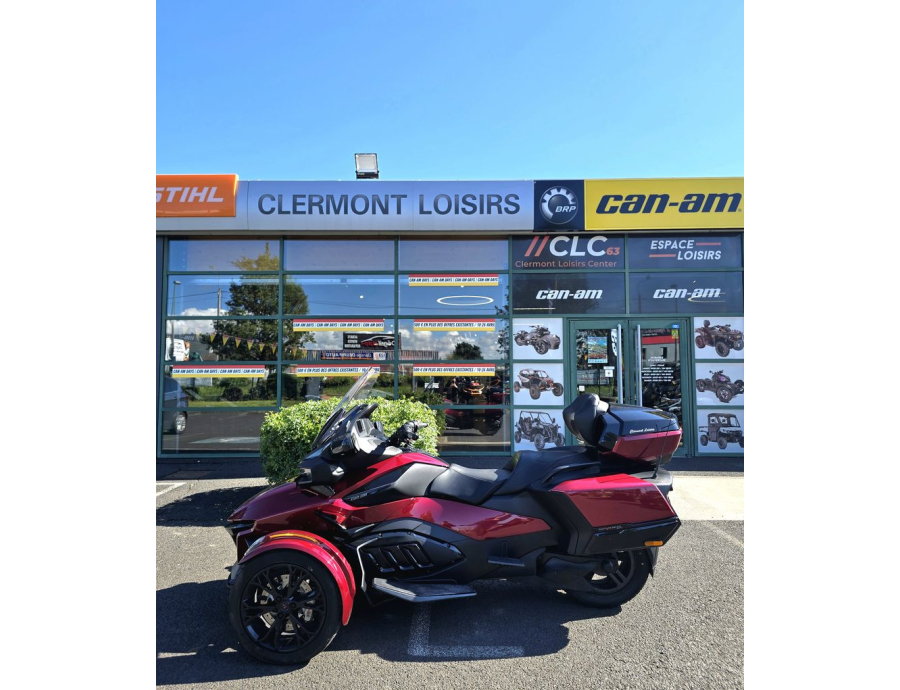 Can-Am Spyder RT 2021 rouge dépot vente clermont loisirs à clermont ferrand