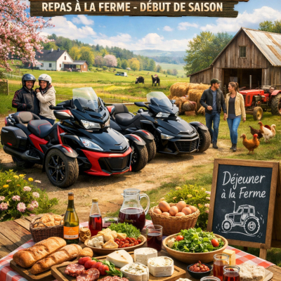 Sortie Spyder - A la Ferme